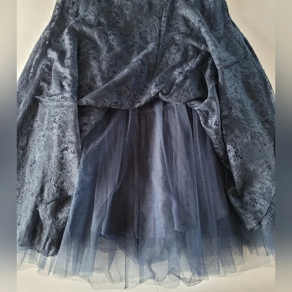 ANTHROPOLOGIE never worn, without tags, lacy, tulle, long skirt.  Size: M - Picture 10 of 16